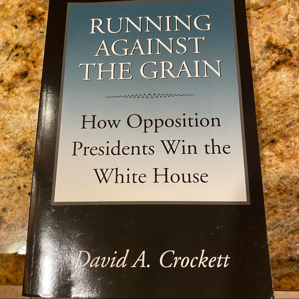 Like New Running Against the Grain Softcover Book